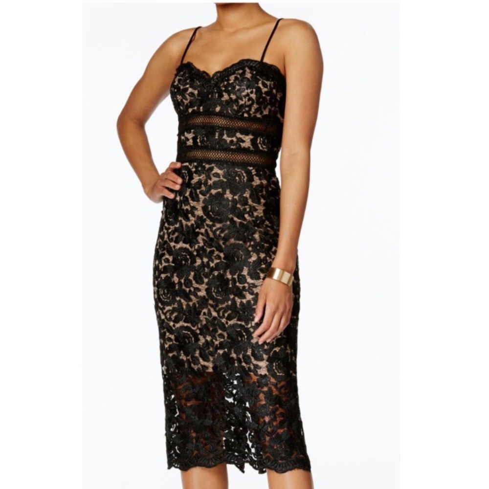 Xscape Lace Cocktail Dress